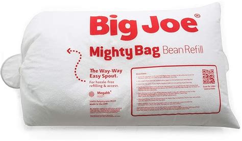 We're green Our virgin polystyrene beans are 100 recyclable. . Big joe bean bag refill